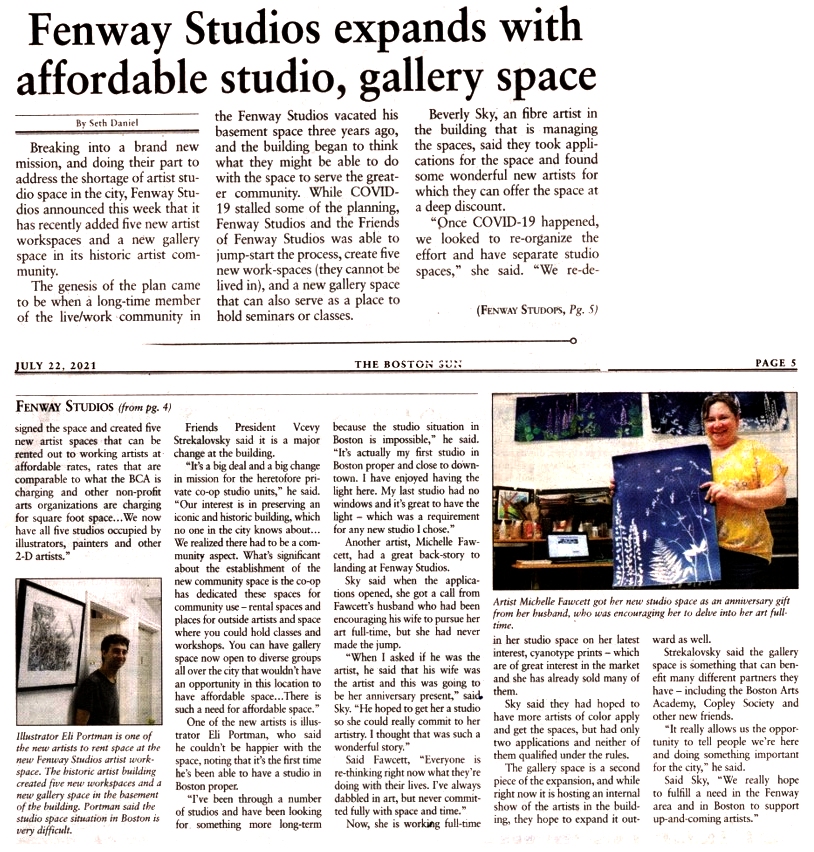 Boston Sun Article